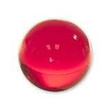 Akrylová guľa červená (76 mm)