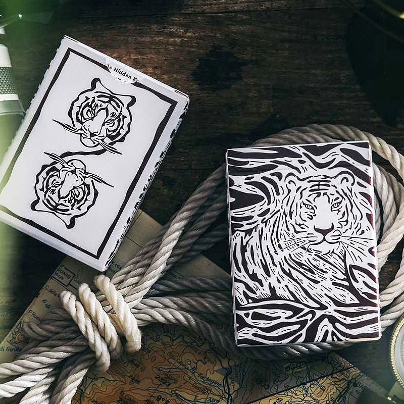 The Hidden King Playing Cards - White
