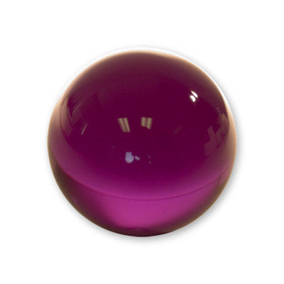 Akrylová guľa fialová (76 mm)