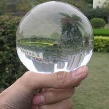 Akrylová guľa priehľadná (100 mm)