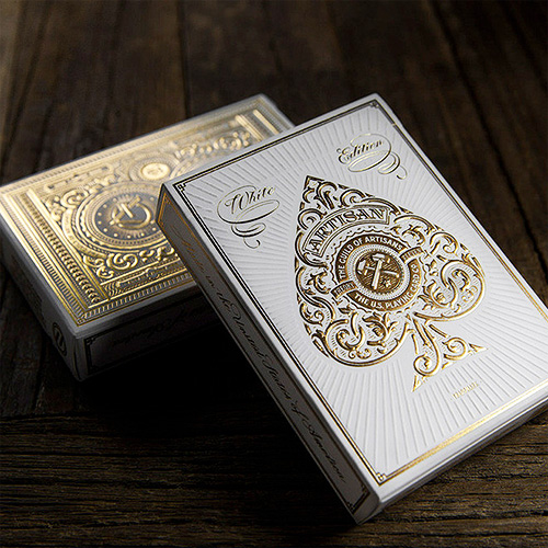 Artisan Playing Cards (white) by Theory 11