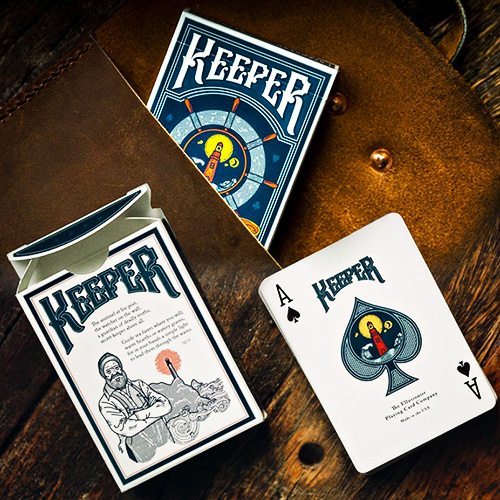 Keeper Playing Cards - BLUE