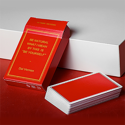 Magic Notebook Deck Red