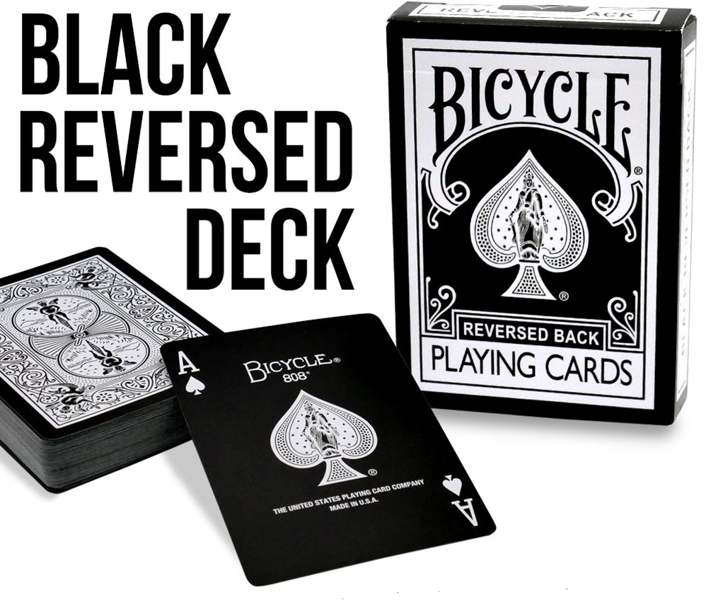 Bicycle - Black Reversed Deck