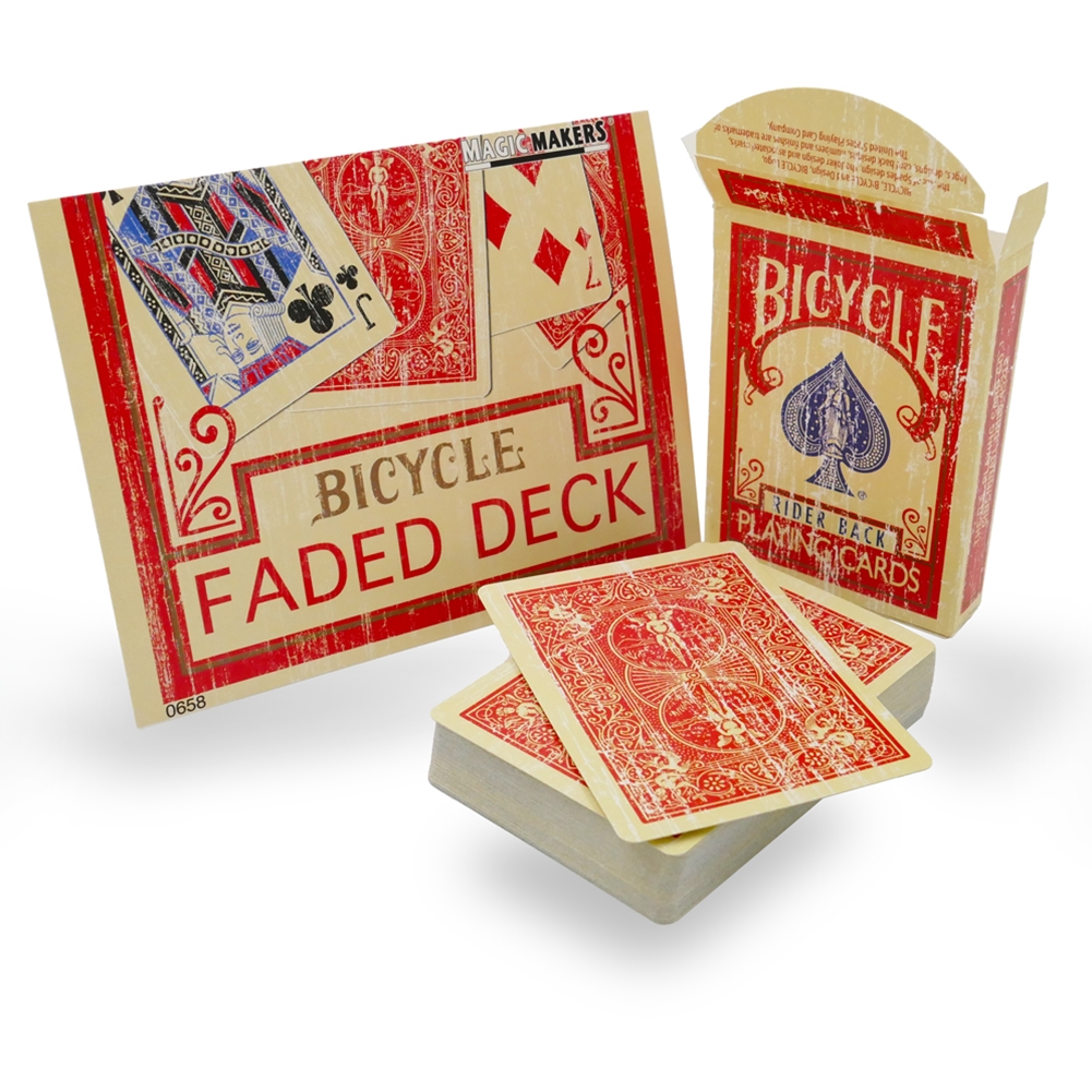 Bicycle -  Fader Deck Red